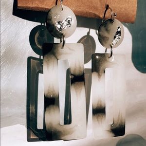 NEW! Handmade resin earrings